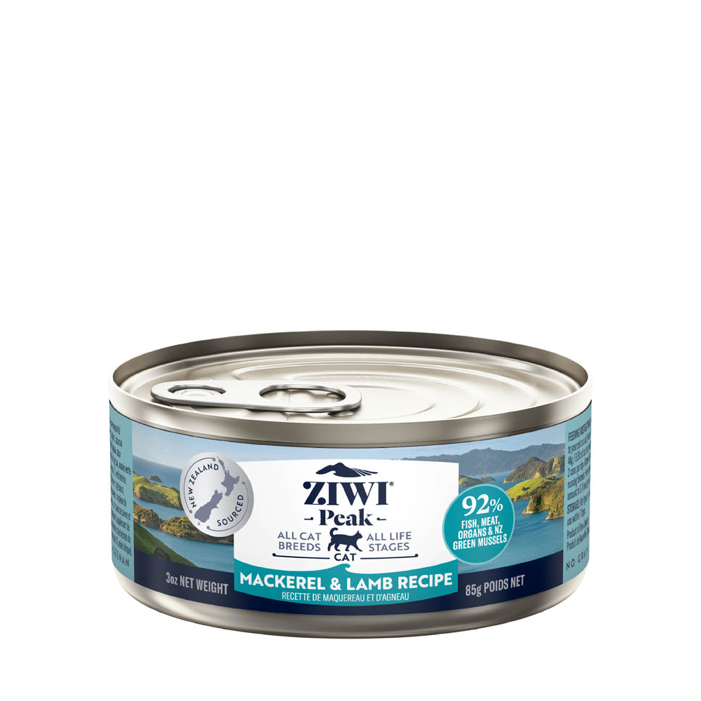 ZIWI Mackerel & Lamb Recipe for Cats 85g — FREE GIFT