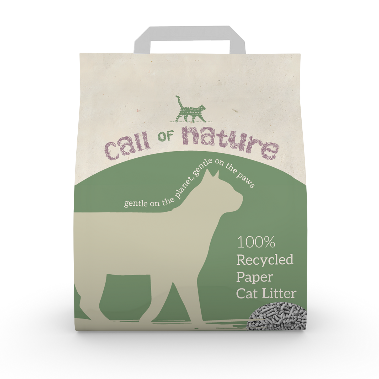 Recycled Paper Cat Litter