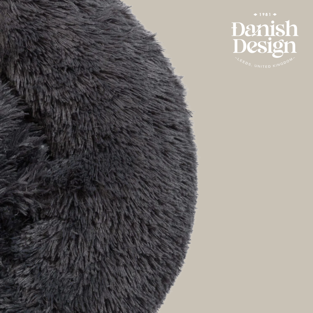 Danish Design Essentials Fluffy Donut - Charcoal