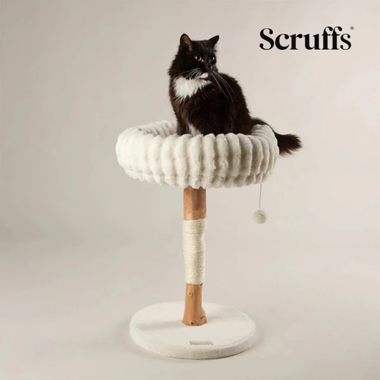 Scruffs Alpine Appalachians Cat Tree - Cream
