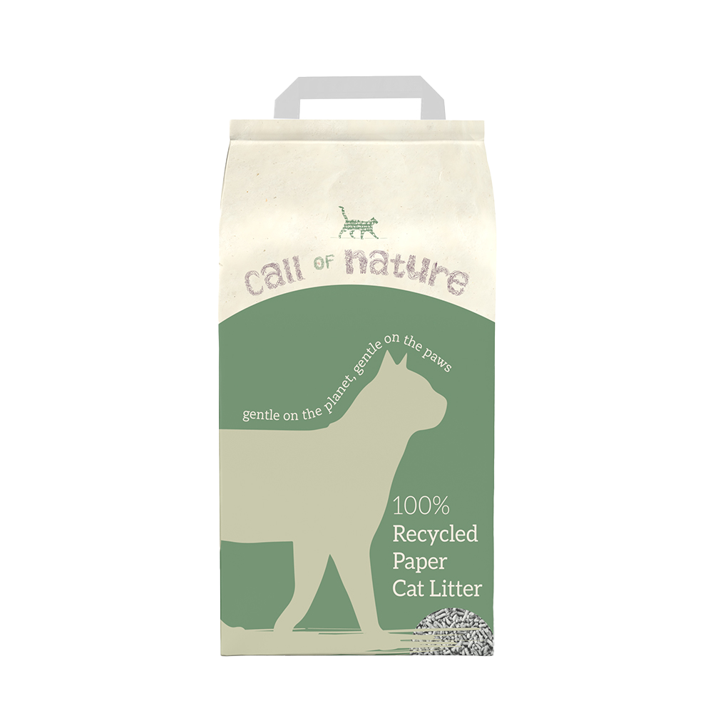 Recycled Paper Cat Litter