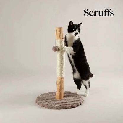 Scruffs Rockies Cat Scratching Tree - Taupe