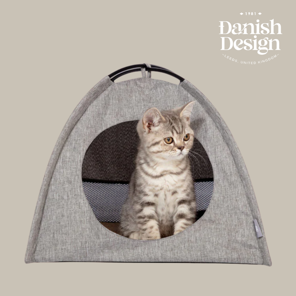 Danish Design Essentials Cat Tent Grey