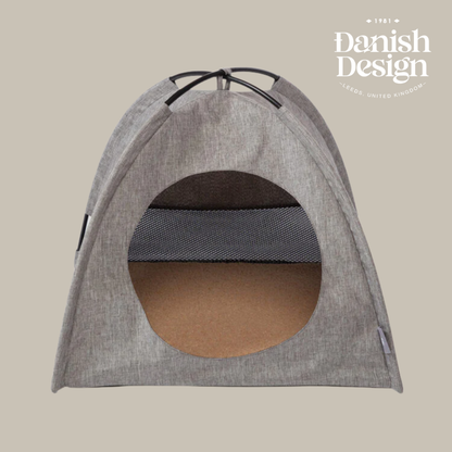 Danish Design Essentials Cat Tent Grey