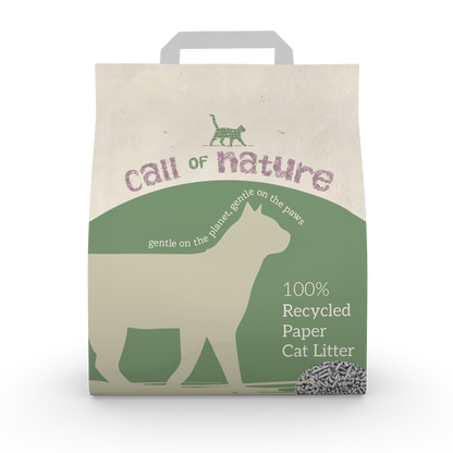 Recycled Paper Cat Litter